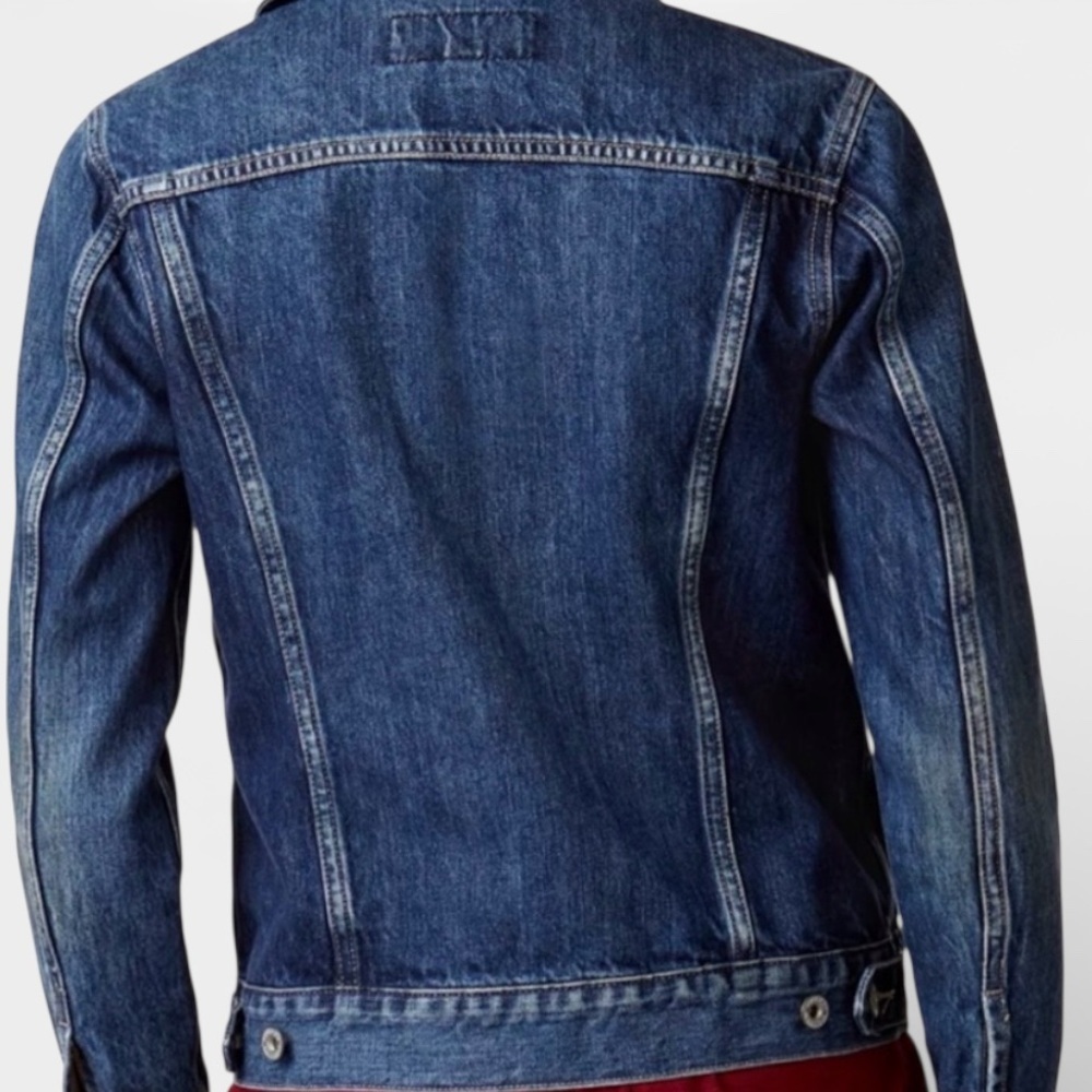 Lucky Brand Dark Blue Jean Jacket - Picture 3 of 3